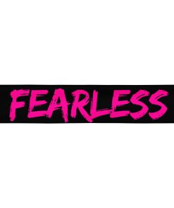 Headband Fearless w Black Backround